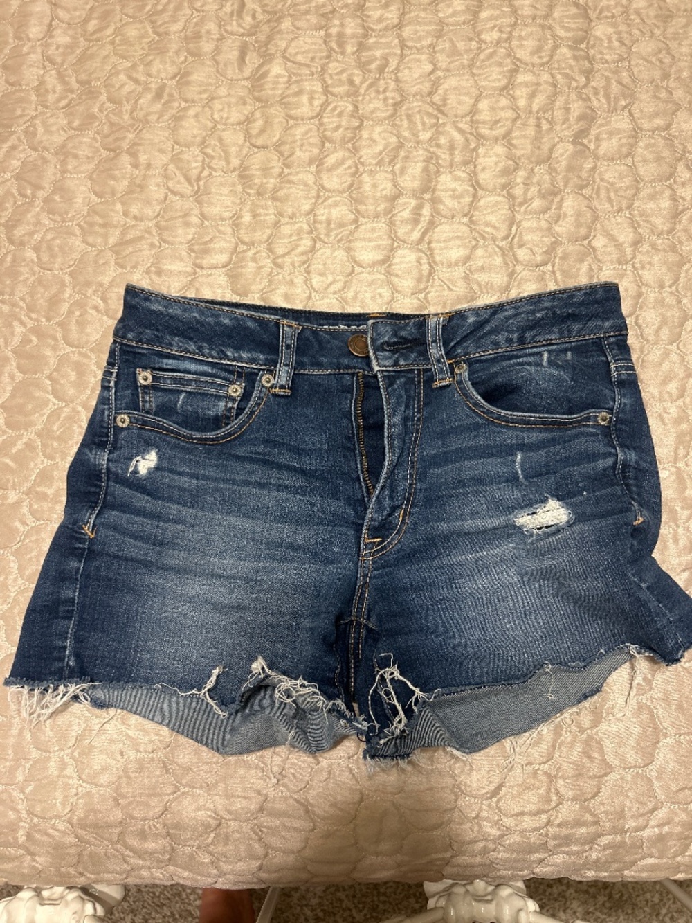 American eagle size 6 denim shorts